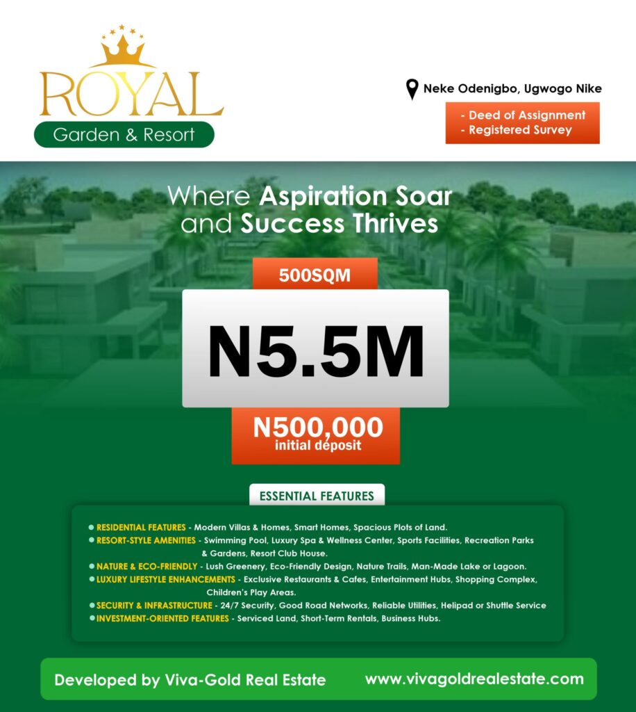 Royal Garden & Resort, Enugu