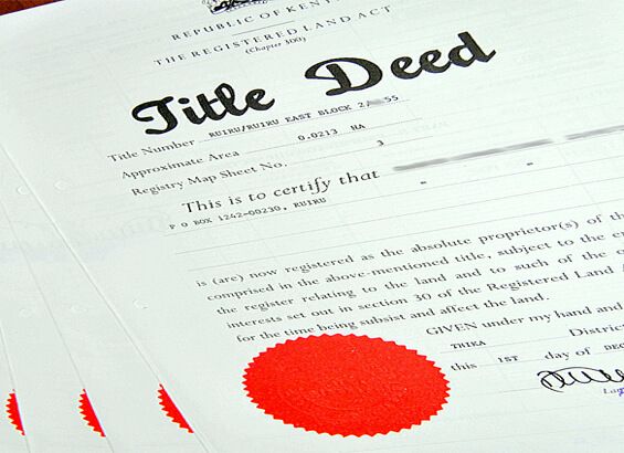 How to Change a Land Title to Your Name in Nigeria